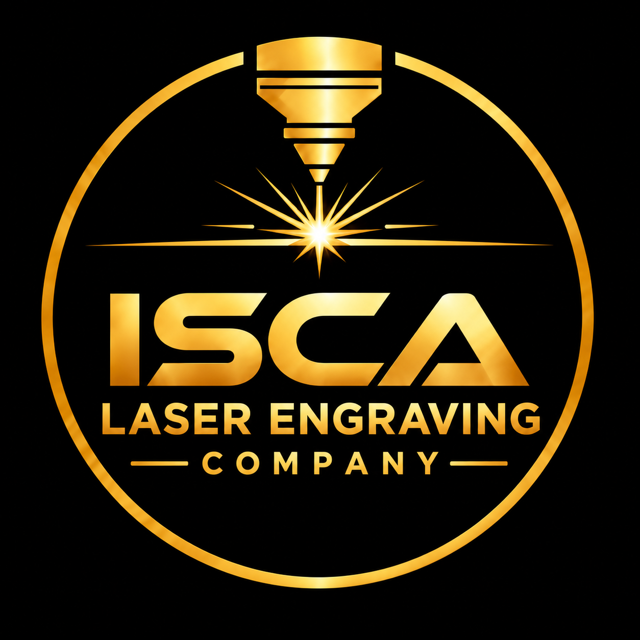 Isca Laser Engraving Company Logo